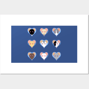 ratty love (white) Posters and Art